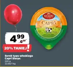 Netto Serek typu włoskiego Capri Sierpc oferta