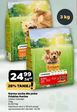 Netto Karma sucha dla psów Friskies Purina oferta