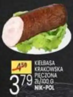 Wafelek Kielbasa Krakowska Pieczona oferta
