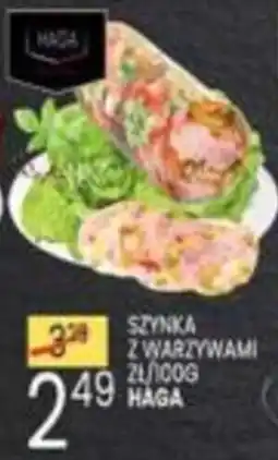 Wafelek Szyńka z warzywami Haga oferta