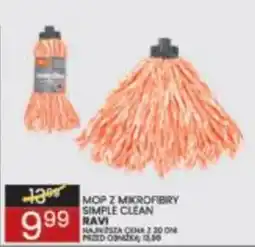 Wafelek Mop z mikrofibry Simple Clean Ravi oferta
