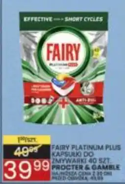 Wafelek Fairy Platinum Plus Kapsulki do zmywarki oferta