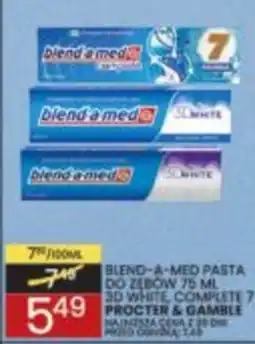 Wafelek Blend-a-med Pasta do zębów 3D White oferta