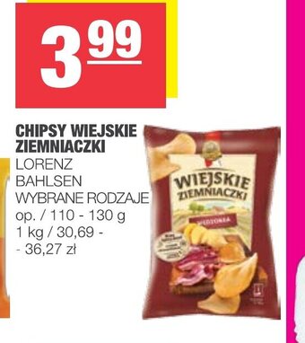 Spar Chipsy Wiejskie Ziemniaczki 110-130g oferta