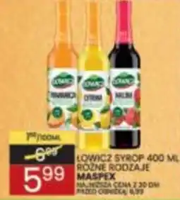 Wafelek Syrop Łowicz MaspeX oferta