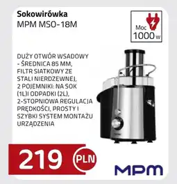 Kakto Sokowirówka MPM oferta