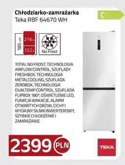 Kakto Chłodziarko zamrażarka Teka oferta