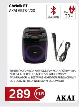 Kakto Głośnik bezprzewodowy Akai oferta