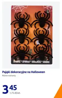 Action Pająki dekoracyjne na Halloween oferta