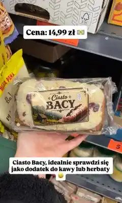 Biedronka Ciasto Bacy GOM oferta