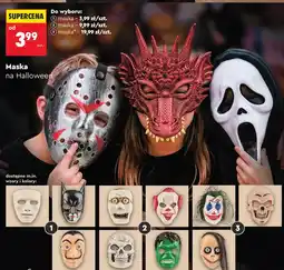Biedronka Maska Halloween oferta