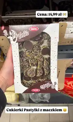Biedronka Cukierki Pastylki z maczkiem Śnieżka oferta