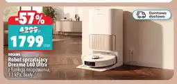 Biedronka Robot sprzątający Dreame L40 Ultra z funkcją mopowania biały oferta