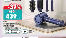 Biedronka Lokówko-suszarka Multistyler 4 końcówki niebieska Havit oferta