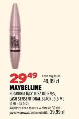 Drogerie Natura Tusz do rzęs Maybelline oferta