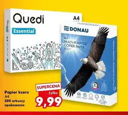 Kaufland Papier ksero A4 500 arkuszy Quedi Essential oferta