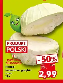 Kaufland Polska kapusta na gołąbki Stąd Takie Dobre! oferta