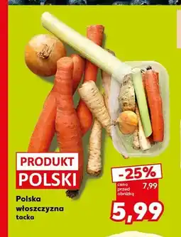 Kaufland Polska włoszczyzna tacka oferta