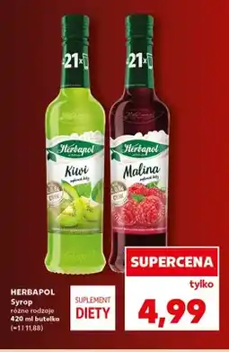 Kaufland Syrop kiwi Herbapol oferta