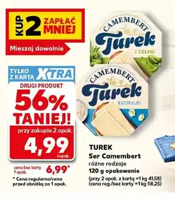 Kaufland Ser Camembert z ziołami Turek oferta