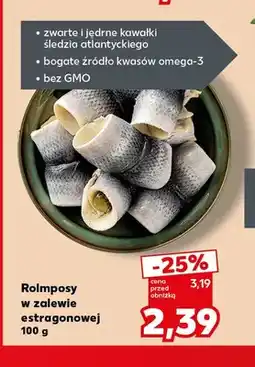 Kaufland Rolmopsy w zalewie estragonowej oferta