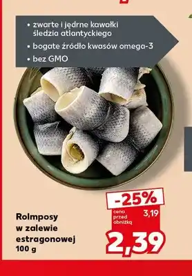 Kaufland Rolmopsy w zalewie estragonowej oferta
