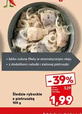 Kaufland Śledzie rybackie z pietruszką oferta