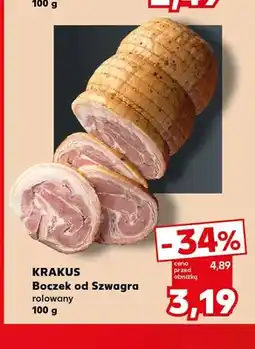 Kaufland Boczek od Szwagra rolowany Krakus oferta