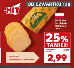 Kaufland Ser Rolada Ustrzycka Mlekpol oferta