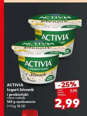 Kaufland Jogurt błonnik i probiotyki Activia oferta