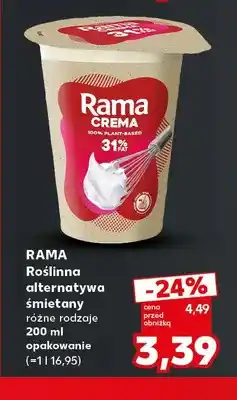 Kaufland Roślinna alternatywa śmietany Rama oferta