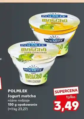 Kaufland Jogurt matcha Polmlek oferta
