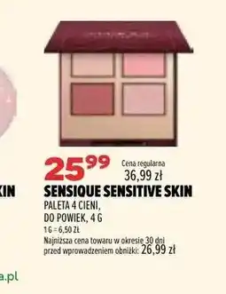 Drogerie Natura Paleta cieni do powiek Sensique oferta