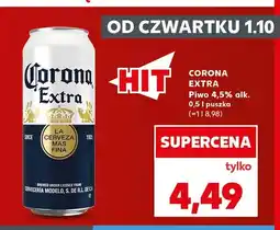 Kaufland Piwo Corona Extra 4,5% oferta