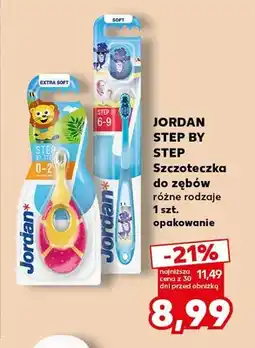 Kaufland Szczoteczka do zębów Jordan Step by oferta