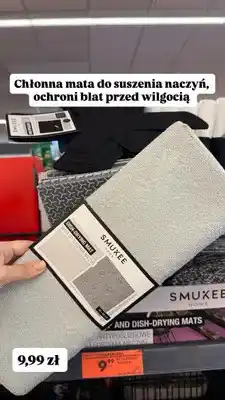 Biedronka Mata do suszenia naczyń Smukee Home oferta