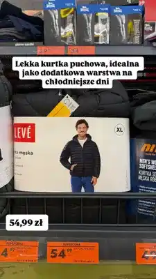 Biedronka Kurtka puchowa męska Clevé oferta