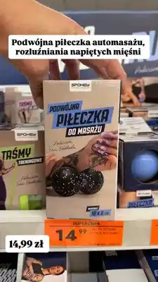 Biedronka Podwójna piłeczka do masażu Spokey oferta