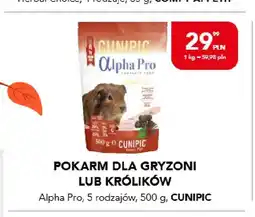 AquaelZOO Pokarm dla gryzoni lub królików Alpha Pro Cunipic oferta