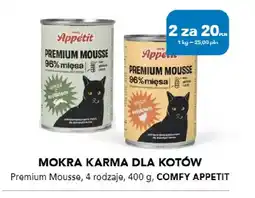 AquaelZOO Mokra karma dla kotów Premium Mousse Comfy Appetit oferta