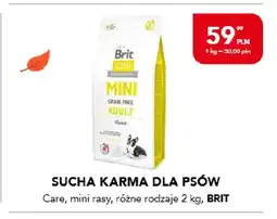 AquaelZOO Sucha karma dla psów Care mini rasy Brit oferta