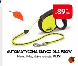 AquaelZOO Automatyczna smycz dla psów Neon linka Flexi oferta