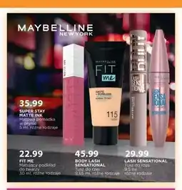 Drogerie Laboo Matowa pomadka w płynie Super Stay Matte Ink Maybelline oferta