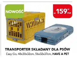 AquaelZOO Transporter składany dla psów Easy Go 48x30x32 cm Have a Pet oferta