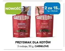 AquaelZOO Przysmak dla kotów Carnilove oferta