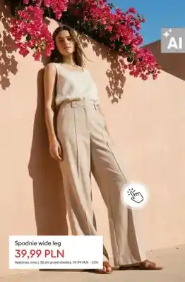 Spodnie wide leg