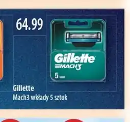 Drogerie Laboo Wkłady Mach3 Gillette oferta