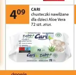 Drogerie Laboo Chusteczki nawilżane dla dzieci Aloe Vera Cari oferta