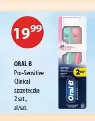 Drogerie Laboo Szczoteczka do zębów Pro-Sensitive Clinical Oral-B 2-pak oferta