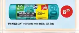 Drogerie Laboo Worki z taśmą OdorControl 60 l Jan Niezbędny oferta